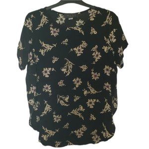 Myne Silk Floral Sheer Tunic Size 8